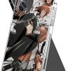 ATTACK ON TITAN Mikasa Ackerman White Phone Case