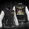 ABBA Black White Baseball Jacket