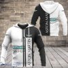 Aston Martin Custom Text Big Logo Zip Up Hoodie