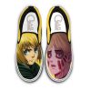 ATTACK ON TITAN Armin Arlert Yellow Slip On Shoes