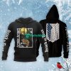 ATTACK ON TITAN Armin Arlert Black Pullover Hoodie