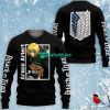 ATTACK ON TITAN Armin Arlert Black Sweater