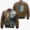 ATTACK ON TITAN Armin Arlert Brown Bomber Jacket