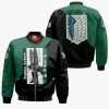 ATTACK ON TITAN Armin Arlert Green Black Bomber Jacket