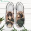 ATTACK ON TITAN Eren Yeager Brown Slip On Shoes