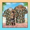 ATTACK ON TITAN Eren Yeager Floral Hawaiian Shirt