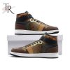 ATTACK ON TITAN Eren Yeager Simple Style Air Jordan 1 High Sneakers