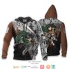 ATTACK ON TITAN Levi Ackerman Merch Manga Zip Up Hoodie