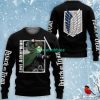 ATTACK ON TITAN Levi Ackerman Black Sweater