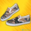 ATTACK ON TITAN Levi Ackerman Brown Slip On Shoes