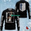 ATTACK ON TITAN Mikasa Ackerman Black Sweater