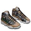 ATTACK ON TITAN Mikasa Ackerman Brown Air Jordan 13 Shoes