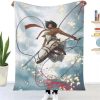 ATTACK ON TITAN Mikasa Ackerman Fleece Blanket