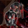 ATTACK ON TITAN Mikasa Ackerman New Design Pullover Hoodie