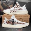 ATTACK ON TITAN Mikasa Ackerman White Yeezy Boost Sneakers