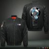 BMW Groot Hug Black Bomber Jacket