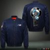 BMW Groot Hug Dark Blue Bomber Jacket