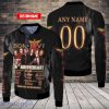 Bon Jovi Custom Name Number 36th Anniversary Signature Bomber Jacket