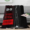 Bon Jovi This House Is Not For Sale Fleece Blanket