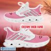 Bugatti Custom Name Pink White Max Soul Shoes