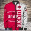 Bugatti Custom Text Big Logo Bomber Jacket