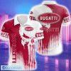 Bugatti Flowing Skull Polo Shirt