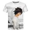 DEATH NOTE L Lawliet White T-Shirt