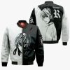 DEATH NOTE Light Yagami Black White Bomber Jacket