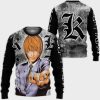 DEATH NOTE Light Yagami Kira Anime Sweater