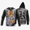 DEATH NOTE Light Yagami Kira Anime Zip Up Hoodie