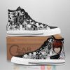 DEATH NOTE Light Yagami Mix Manga High Top Shoes