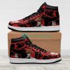 DEATH NOTE Light Yagami Red Air Jordan 1 High Sneakers