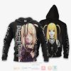 DEATH NOTE Misa Amane Black Zip Up Hoodie