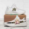 DEATH NOTE Misa Amane White Yeezy Boost Sneakers