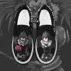 DEATH NOTE Ryuk Black Slip On Shoes