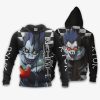 DEATH NOTE Ryuk Black Zip Up Hoodie