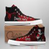 DEATH NOTE Ryuk Red High Top Shoes
