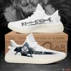 DEATH NOTE Ryuk White Yeezy Boost Sneakers