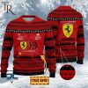 Ferrari Custom Name Ugly Christmas Sweater