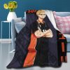 HAIKYU Kei Tsukishima Navy Fleece Blanket