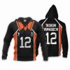 HAIKYU Tadashi Yamaguchi Black Pullover Hoodie