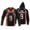 HAIKYU Tobio Kageyama Black Pullover Hoodie