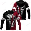 Hatebreed Custom Name Skull Zip Up Hoodie