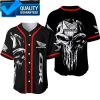 Honda Black Cbr Skull Baseball Jersey