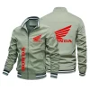 Honda Light Green Bomber Jacket