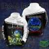 Iron Maiden Black White Death Pullover Hoodie