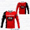 Jeep Gladiator Red Black Pullover Hoodie