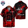 Jeep Wrangler Custom Name Grim Reaper Skull Hawaiian Shirt