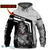 Jeep Wrangler Custom Name Skull Unique Pullover Hoodie