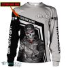Jeep Wrangler Custom Name Skull Unique Sweatshirt
